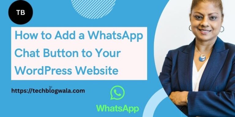 WhatsApp Chat Button to Your WordPress Website