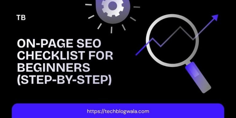 On-Page SEO Checklist